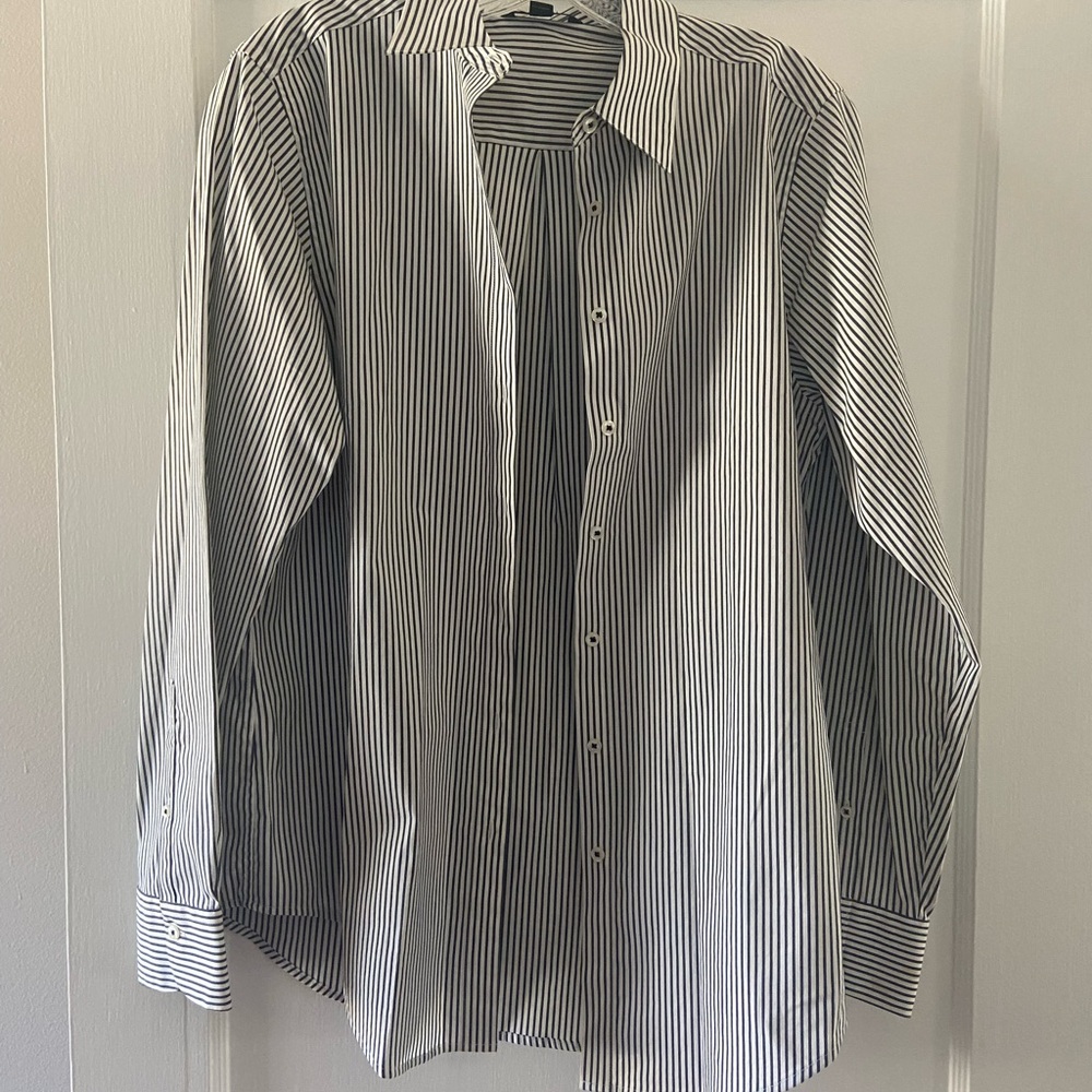 Brooks Brothers Striped Button Down Dress Shirt